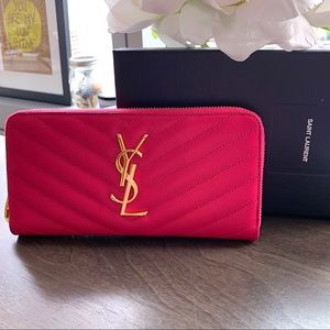Saint Laurent Zip-Around Wallet
